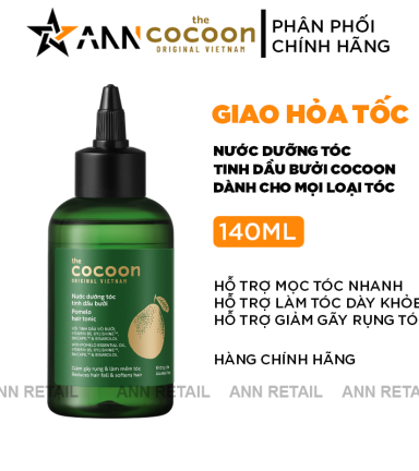 Nước Dưỡng Tóc Tinh Dầu Bưởi Pomelo Cocoon 140ml - 8936217700131