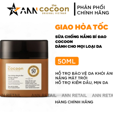 Sữa Chống Nắng Bí Đao Cocoon SPF50+ PA++++ 50ml - 8936217700735