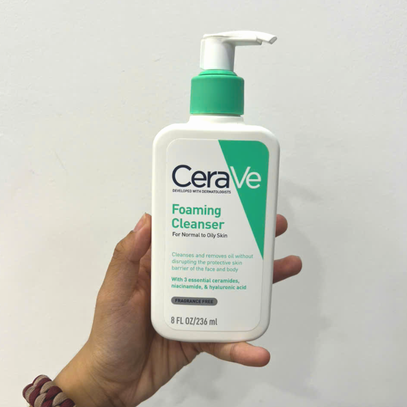 Nguồn hàng sỉ sữa Rửa Mặt Cerave Foaming Cleanser Xanh Ngọc Nhỏ 236ml - Dành Cho Da Thường Đến Da Dầu 7 Nguồn hàng sỉ sữa Rửa Mặt Cerave Foaming Cleanser Xanh Ngọc Nhỏ 236ml - Dành Cho Da Thường Đến Da Dầu