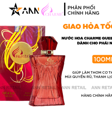 Nước Hoa Charme Queen Mùi Nữ Phiên Bản Mới 100ml - NHCQMN