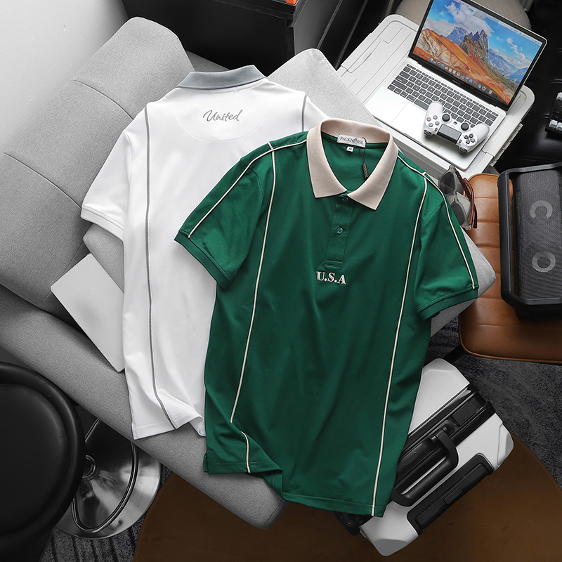 25588_z5953381819389-5388e2849054f04bce60573cc81bd7a6_20241102100038-2.jpg Áo Thun Nam Cổ Bẻ Pack Horse Thêu Nổi Chữ U.S.A (Có Size 3x) - CS236