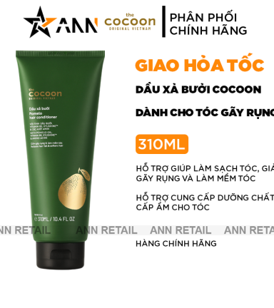 Dầu Xả Bưởi Cocoon Pomelo Hair Conditioner 310ml - 8936217700117
