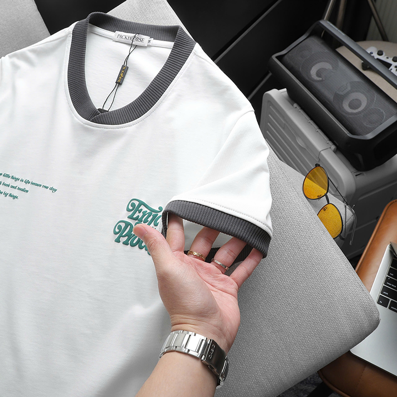 25592_z5988130836372-e66b92b24ae8fd35a009d6b249111893_20241102114141-11.jpg Áo Thun Nam Cổ Tròn Pack Horse In Nổi Chữ Enjoy The Process (Có Size 3x) - AB523