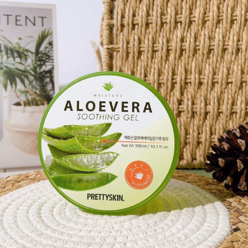 25607_1-photoroom-2_20241104144452-3.png Gel Dưỡng Da Đa Năng Prettyskin Chiết Xuất Lô Hội Aloevera Soothing Gel 300ml - 8809733210029