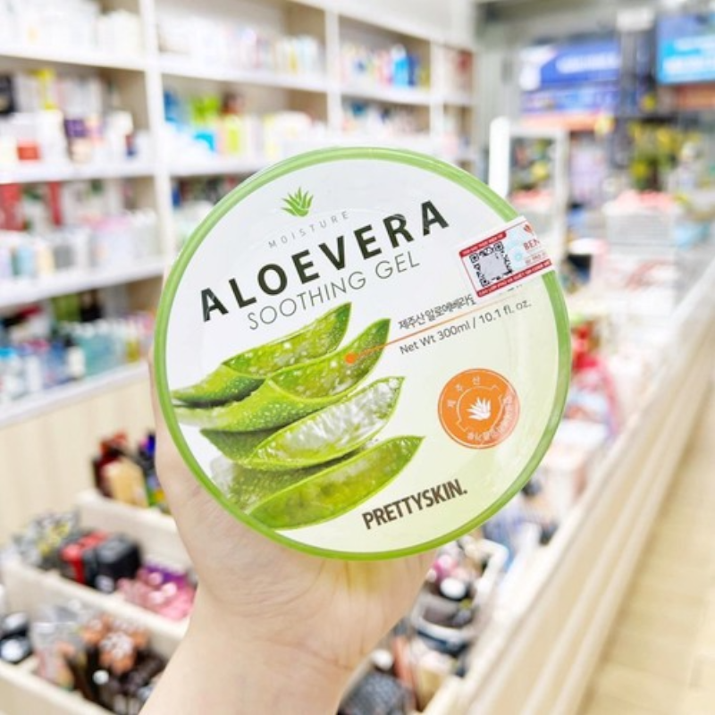 Gel Dưỡng Da Đa Năng Prettyskin Chiết Xuất Lô Hội Aloevera Soothing Gel 300ml 6 Gel Dưỡng Da Đa Năng Prettyskin Chiết Xuất Lô Hội Aloevera Soothing Gel 300ml