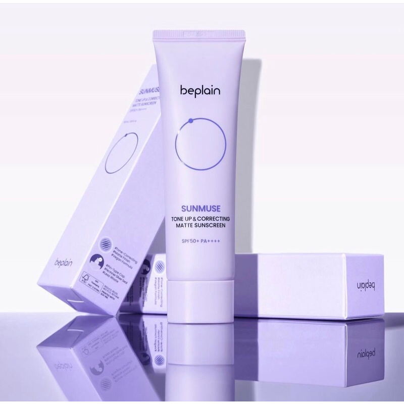 25623_vn-11134207-7r98o-lyonv0z3l02pda_20241105142510-2.jpg Kem Chống Nắng Beplain Sunmuse Tone Up Màu Tím Nhạt - Dành Cho Da Dầu 50ml - 8809623942764
