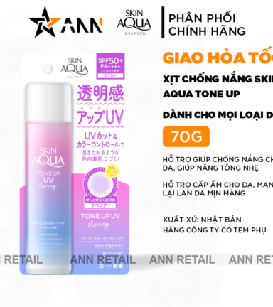 Xịt Chống Nắng Sunplay Skin Aqua Tone Up UV Spray SPF50+ PA++++ 70g - 4987241157761