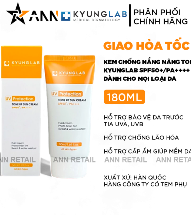 Kem Chống Nắng Nâng Tone Kyung Lab Tone Up Sun Cream SPF50+/PA++++ 50ml - 8809655282586