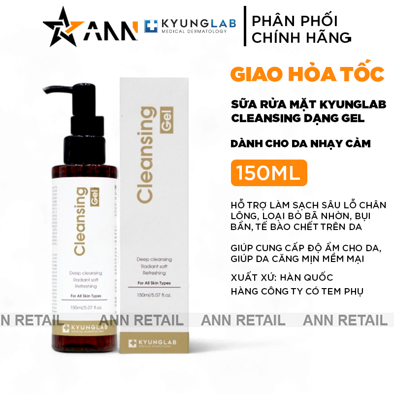 25679_khung-shopee-ann-retail-moi-0410_20241108113951-2.png Sữa Rửa Mặt Kyung Lab Cleansing Gel 150ml - Dành Cho Da Nhạy Cảm - 8809655282401