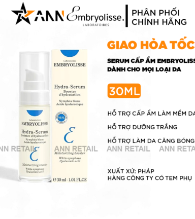 Serum Cấp Ẩm Đa Tầng Embryolisse Hydra-Serum 30ml - 3350900001322
