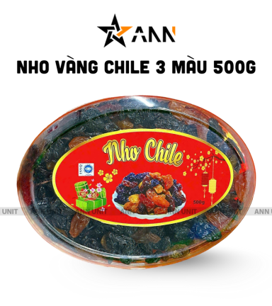 Hộp Nho Chile Hộp Ovan 500G Hộp Quà Tết 2026 - NCHO500