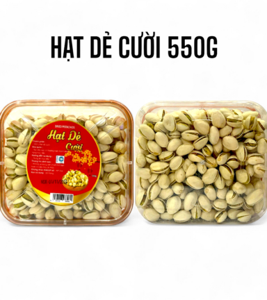 Hộp Hạt Dẻ Cười Hộp Chữ Nhật 550G Hộp Tết - HDCHV500