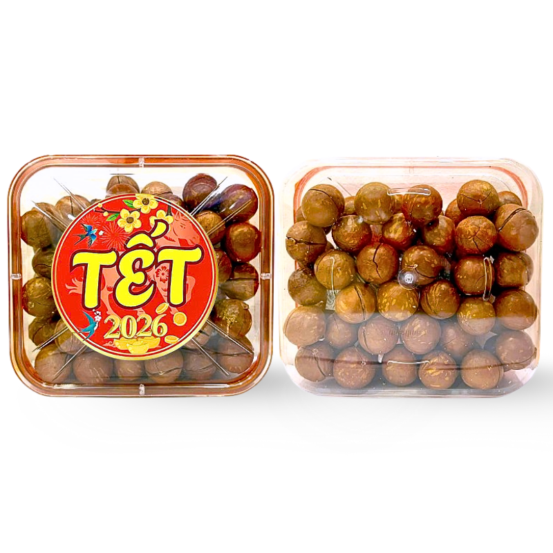 Chỗ sỉ hộp Hạt Macca Tây Nguyên Hộp Vuông Tròn 550G Hộp Quà Tết 2026 10 Chỗ sỉ hộp Hạt Macca Tây Nguyên Hộp Vuông Tròn 550G Hộp Quà Tết 2026