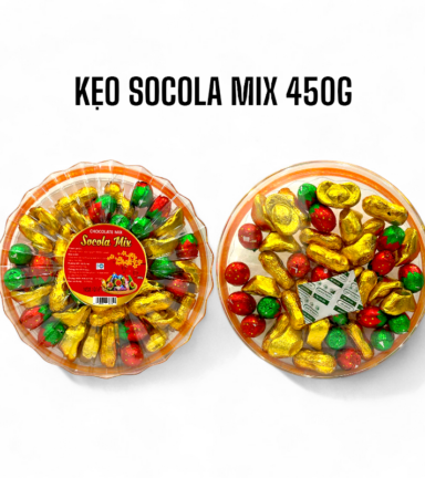 Hộp Socola Mix Sun Khía 450G Hộp Tết - KSMHSK450