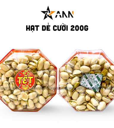 Hộp Hạt Dẻ Cười Bát Giác 200G Hộp Quà Tết 2026 - HDCHBG