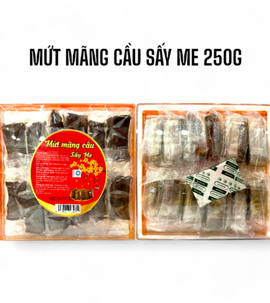 Hộp Mứt Mãng Cầu Sấy Me Ngôi Sao Nhỏ 250G Hộp Tết - MMCSMNSN250
