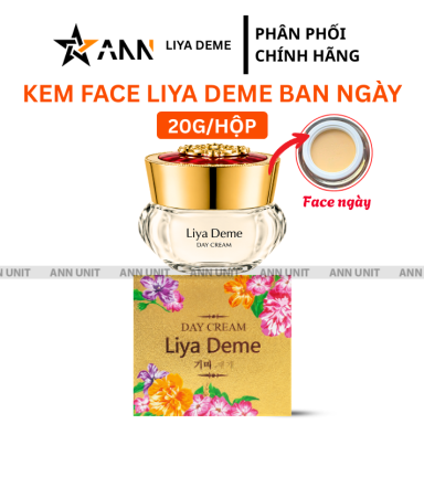 Kem Face Liya Deme Day Cream Dưỡng Da Ban Ngày Dành Cho Da Nám Tàn Nhang 20g - Phiên Bản Mới - 4719855220537