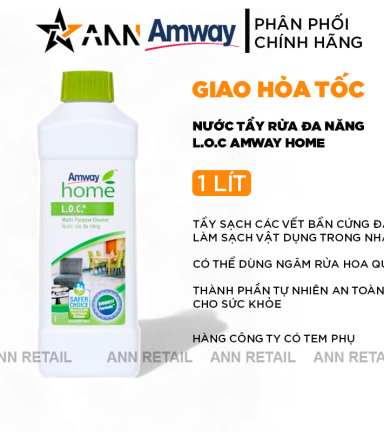 Nước Tẩy Rửa Đa Năng L.O.C Amway Home Dung Tích 1 Lít Chính Hãng - AMWAYHOME01
