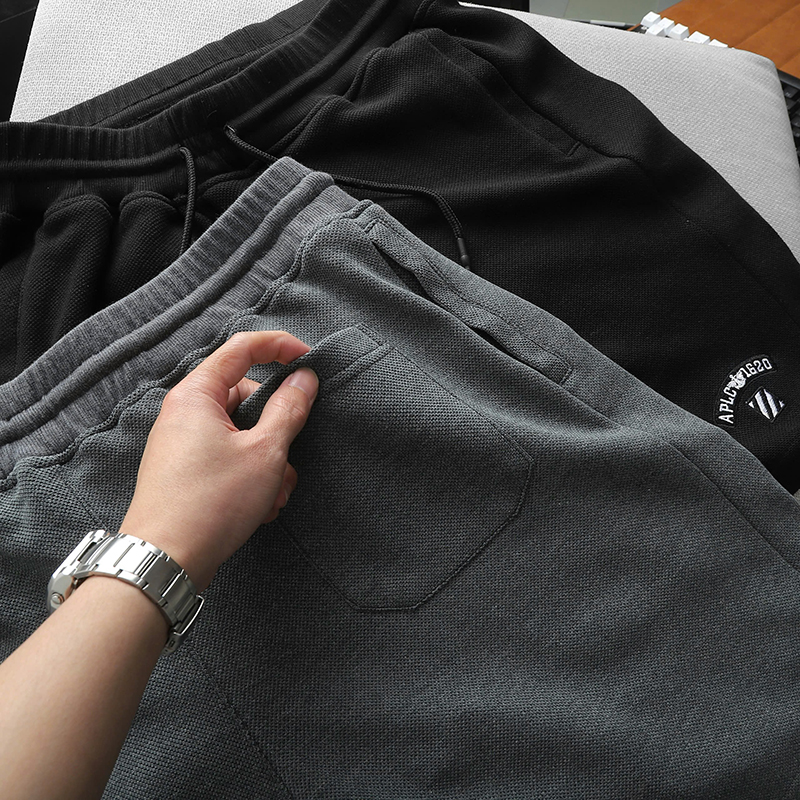 25833_z6074095038535-b585f9298a397be724c76a2a114067eb_20241210150523-1.jpg Quần Short Thun Nam Thêu Nổi Logo Chữ (Size Từ 50-80kg) - QB438