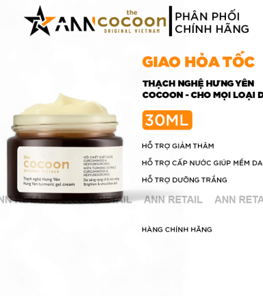 Thạch Nghệ Hưng Yên Cocoon 30ml Giúp Dưỡng Trắng Mờ Thâm - 8936217700643