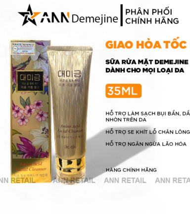 Sữa Rửa Mặt Demejine Amino Acid Facial Cleanser 120ml - 4719855331639