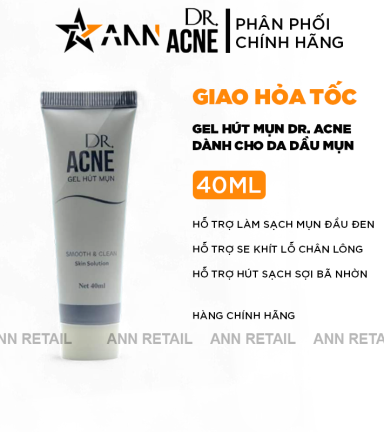 Gel Lột Mụn Đầu Đen Dr.Acne Smooth & Clean 40ml - 8936106220443