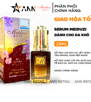 Serum Meiduzi Whitening Multi Effect Repair Essence Hỗ Trợ Nuôi Dưỡng Da Và Làm Mờ Các Vết Thâm Nám 25ml - 4919855342646