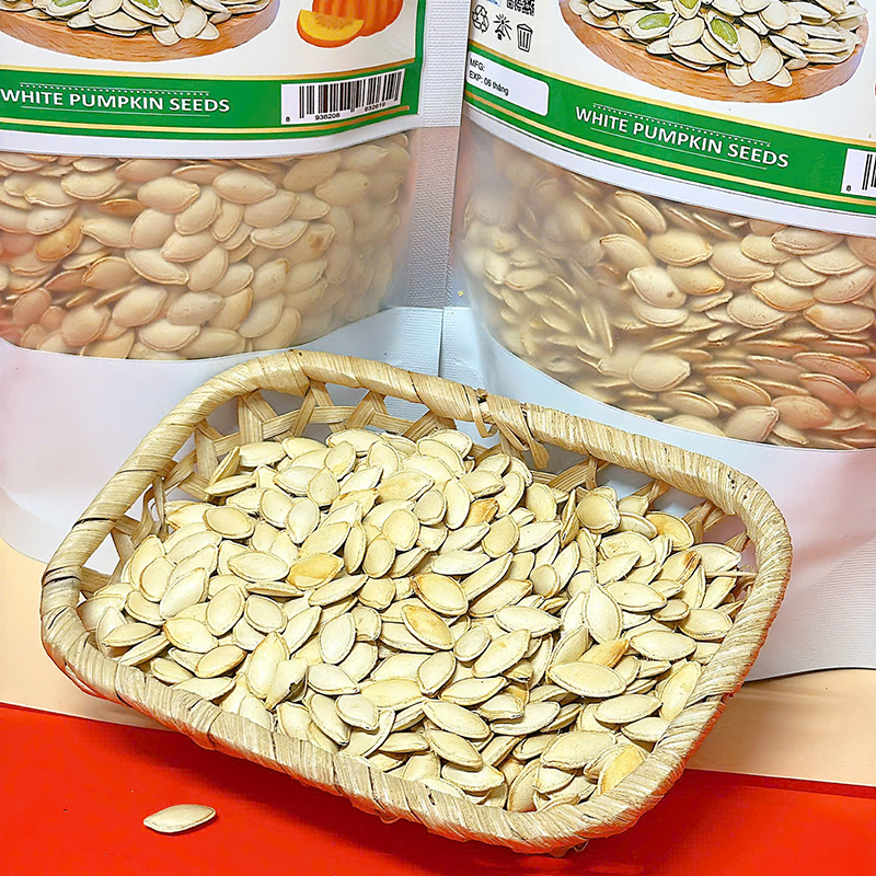 25872_z6125809844980-71396cfb97449974772641e88b3c0e70_20241214093915-4.jpg Hạt Bí Trắng Túi Zip 500g - HBTTZ500