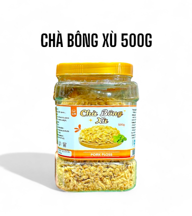 Chà Bông Xù Thơm Ngon Hộp 500g - CBXH500