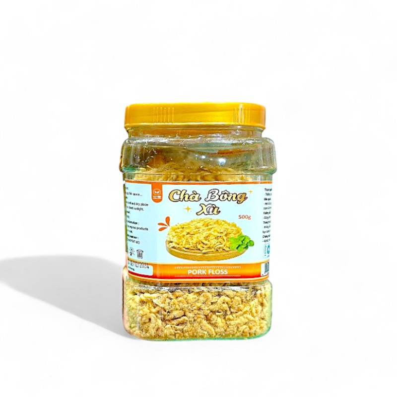 Chà Bông Xù Thơm Ngon Hộp 500g 7 Chà Bông Xù Thơm Ngon Hộp 500g