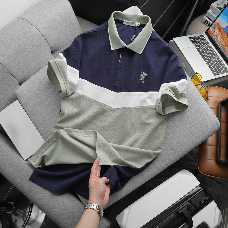 25891_z6138356002237-d339282be83868587177218b45cc80bd_20241218162233-12.jpg Áo Thun Polo Nam Phối Ba Màu Thiêu Logo Trước Ngực (Có Size 3x) - AB533