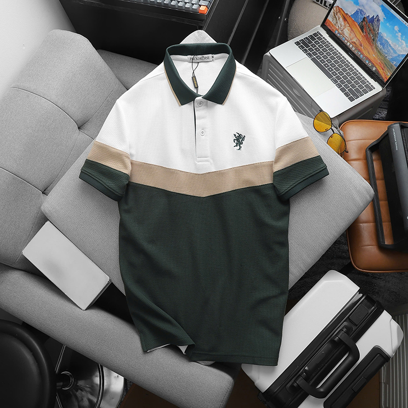 25891_z6138356063526-dde7ab15b6f7d04ed651ade94a1b263e_20241218162236-12.jpg Áo Thun Polo Nam Phối Ba Màu Thiêu Logo Trước Ngực (Có Size 3x) - AB533
