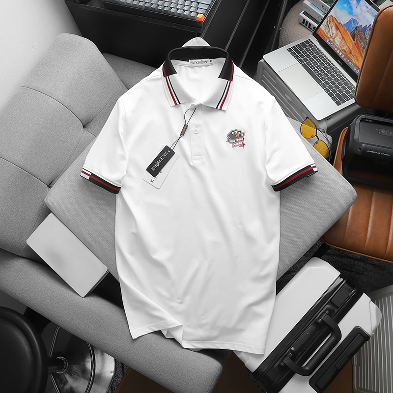 25904_z6160788014585-5a37510531a55129c021e638ab1a1079_20241226093908-4.jpg Áo Thun Polo Nam Phối Sọc In Logo Trước Ngực (Big Size) - CS243