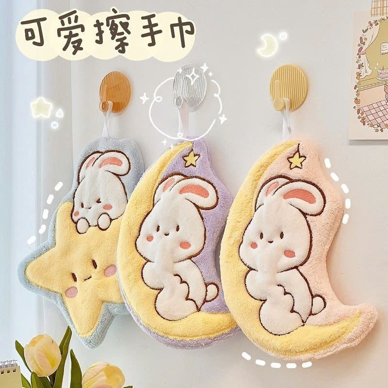 Khăn Lau Tay Lông Cừu - Khăn Siêu Mịn Hình Thỏ Dễ Thương 12 Khăn Lau Tay Lông Cừu - Khăn Siêu Mịn Hình Thỏ Dễ Thương