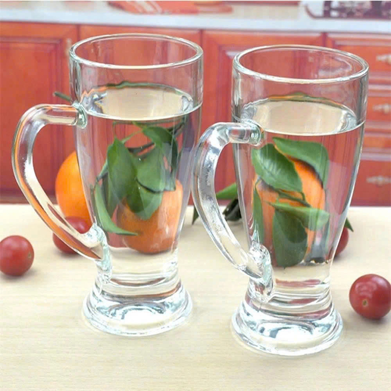 Bộ 2 Ly Bia Thuỷ Tinh Có Tay Cầm - Ly Thủy Tinh Cao Cấp 400ml 3 Bộ 2 Ly Bia Thuỷ Tinh Có Tay Cầm - Ly Thủy Tinh Cao Cấp 400ml