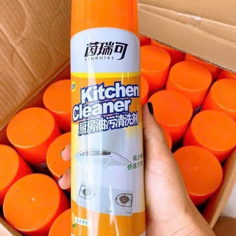 26064_z6251569715828-d9f0983780a93d86f6af4ecc41499bac_20250124121112-2.jpg Bình Xịt Bọt Tuyết Tẩy Rửa Đa Năng Vệ Sinh Bếp Kitchen Cleaner 200ml - BXB01