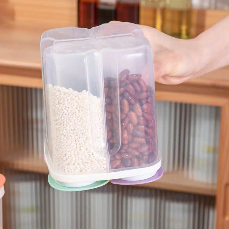 26070_z6251584336272-2ee5989b298327417deb85c09dc32352_20250124153139-1.jpg Hộp Nhựa Trong Suốt Đựng Thực Phẩm Khô - Hộp Nhựa Chống Thấm Nước 4 Ngăn 1,5L 13x13x15cm - HDTP01