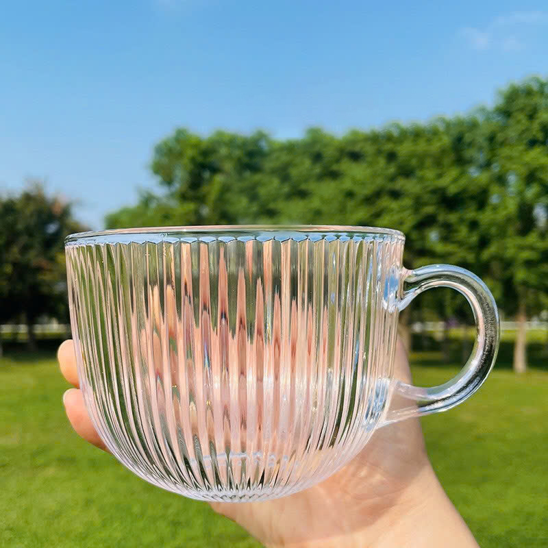 Combo 2 Ly Thuỷ Tinh Hình Bầu Đế Sọc - Ly Thủy Tinh Cao Cấp 400ml 8.2x9.6x10.1cm 7 Combo 2 Ly Thuỷ Tinh Hình Bầu Đế Sọc - Ly Thủy Tinh Cao Cấp 400ml 8.2x9.6x10.1cm