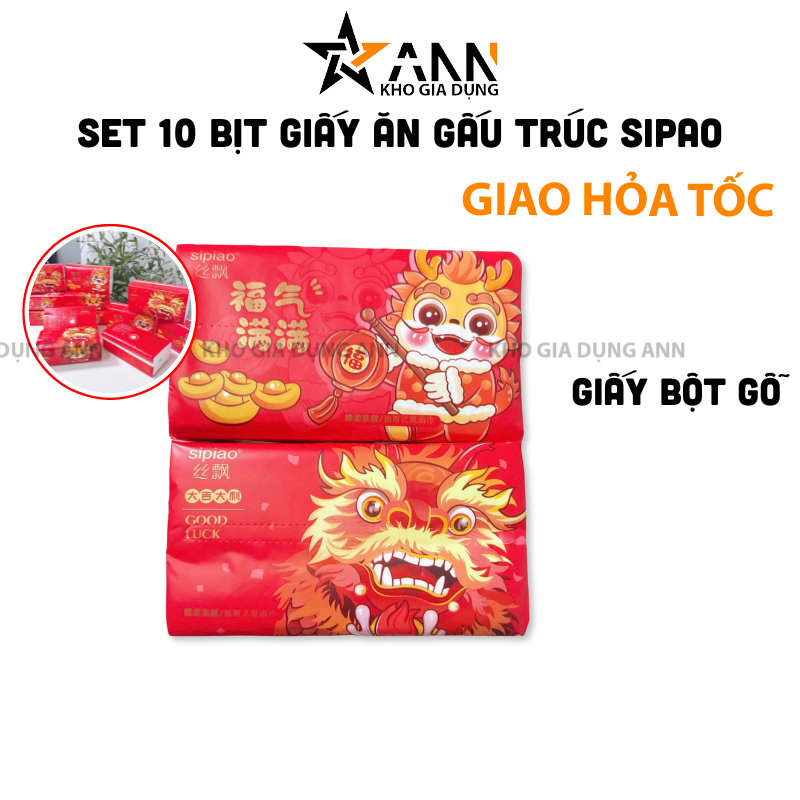 26088_414_20250320121135.png Set 10 Bịt Giấy Ăn Gấu Trúc Sipao - Túi Khăn Giấy Rút Treo Tường Đa Năng - KGR03
