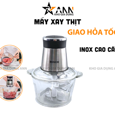 Máy Xay Thịt Inox Bosch Cao Cấp 2L - MXT01