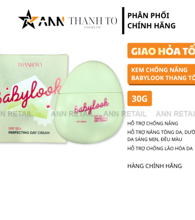 Kem Chống Nắng Babylook Thanh Tô 30g - KCNBTT