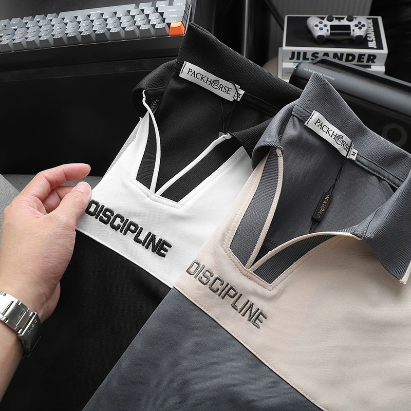 26122_z6353623479217-25e2dacc300c942e6aed29b4129e594b_20250228153607-1.jpg Áo Thun Cổ Bẻ Phối Màu Và Thêu Chữ Discipline (Có Size 3XL) - CS246