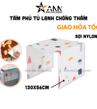 Tấm Phủ Tủ Lạnh Chống Thấm Bền Đẹp 130x56Cm - TPTL01