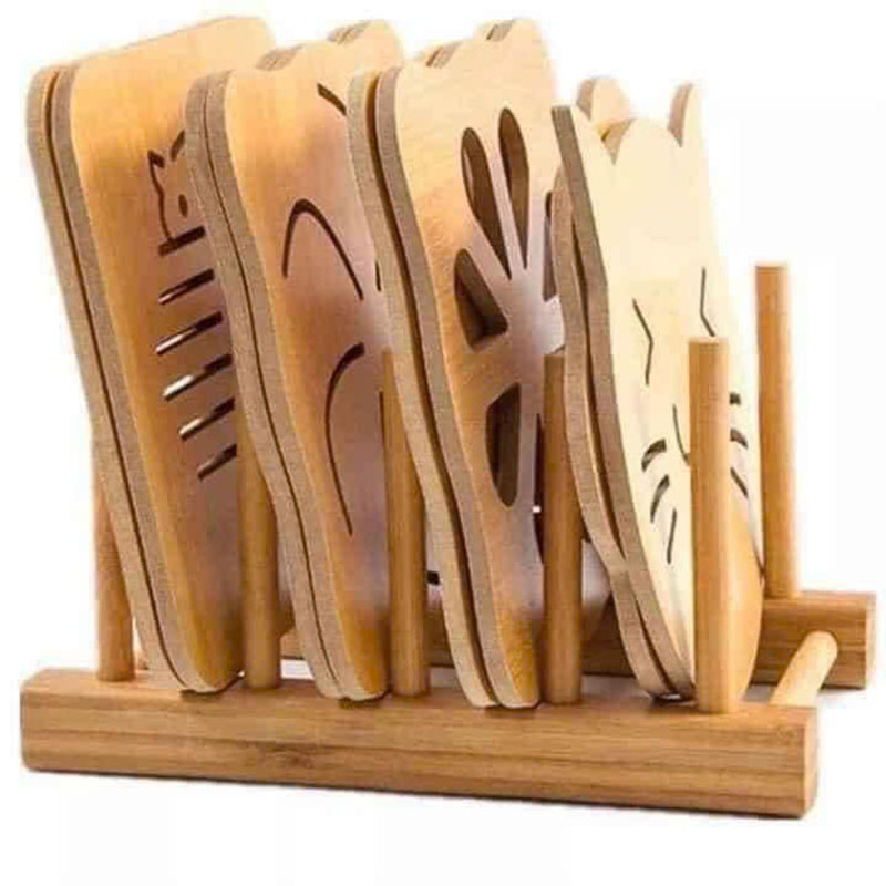 Chỗ sỉ combo 2 Miếng Lót Nồi Gỗ Cao Cấp - Đế Lót Nồi 14.5cm 13 Chỗ sỉ combo 2 Miếng Lót Nồi Gỗ Cao Cấp - Đế Lót Nồi 14.5cm