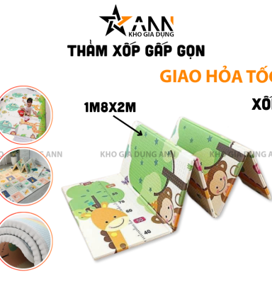 Thảm Xốp Gấp Gọn Cho Bé 1m8x2m - TXGG01