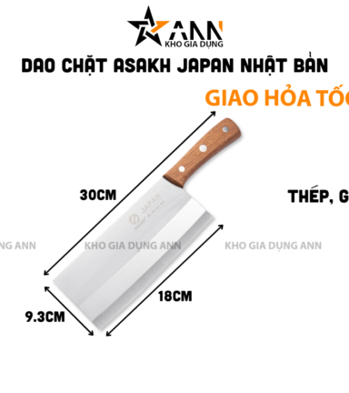 Dao Thái Thịt Cá Cao Cấp - Dao Nhật Bản Siêu Sắc 30x9.3cm - DTTC2