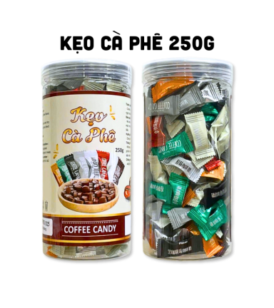 Kẹo Cà Phê Hộp 250g Hộp - KCPH205G