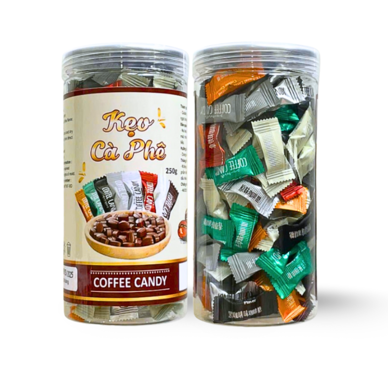 Nguồn hàng sỉ kẹo Cà Phê Hộp 250g 11 Nguồn hàng sỉ kẹo Cà Phê Hộp 250g