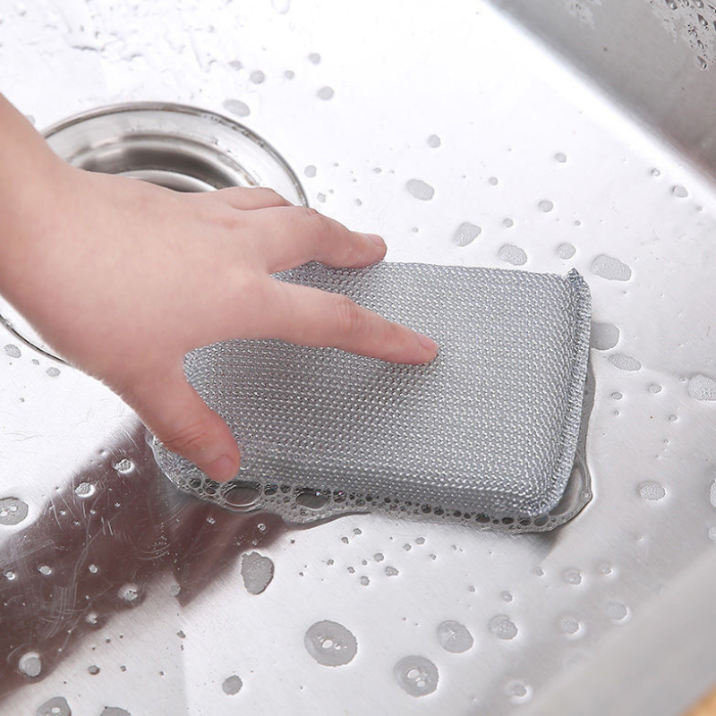 26175_8_20250329120846-1.png Set 4 Miếng Cọ Rửa Chén Bát Đĩa Đũa Cọ Xoong Nồi Tạo Bọt Đa Năng 10x8cm - MCRBDX02