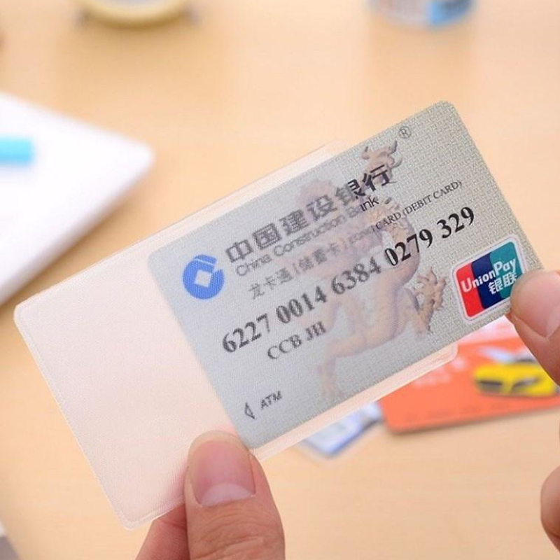 Set 10 Miếng Bọc Các Loại Thẻ, CCCD 9.3x6 cm 6 Set 10 Miếng Bọc Các Loại Thẻ, CCCD 9.3x6 cm